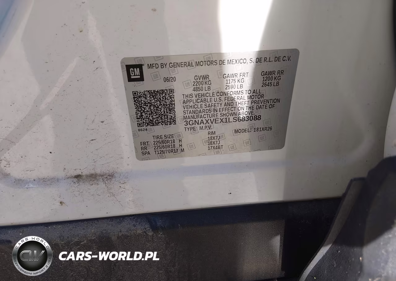 2020 Chevrolet Equinox Awd Lt 2.0L Turbo VIN:3GNAXVEX1LS683088 - 9