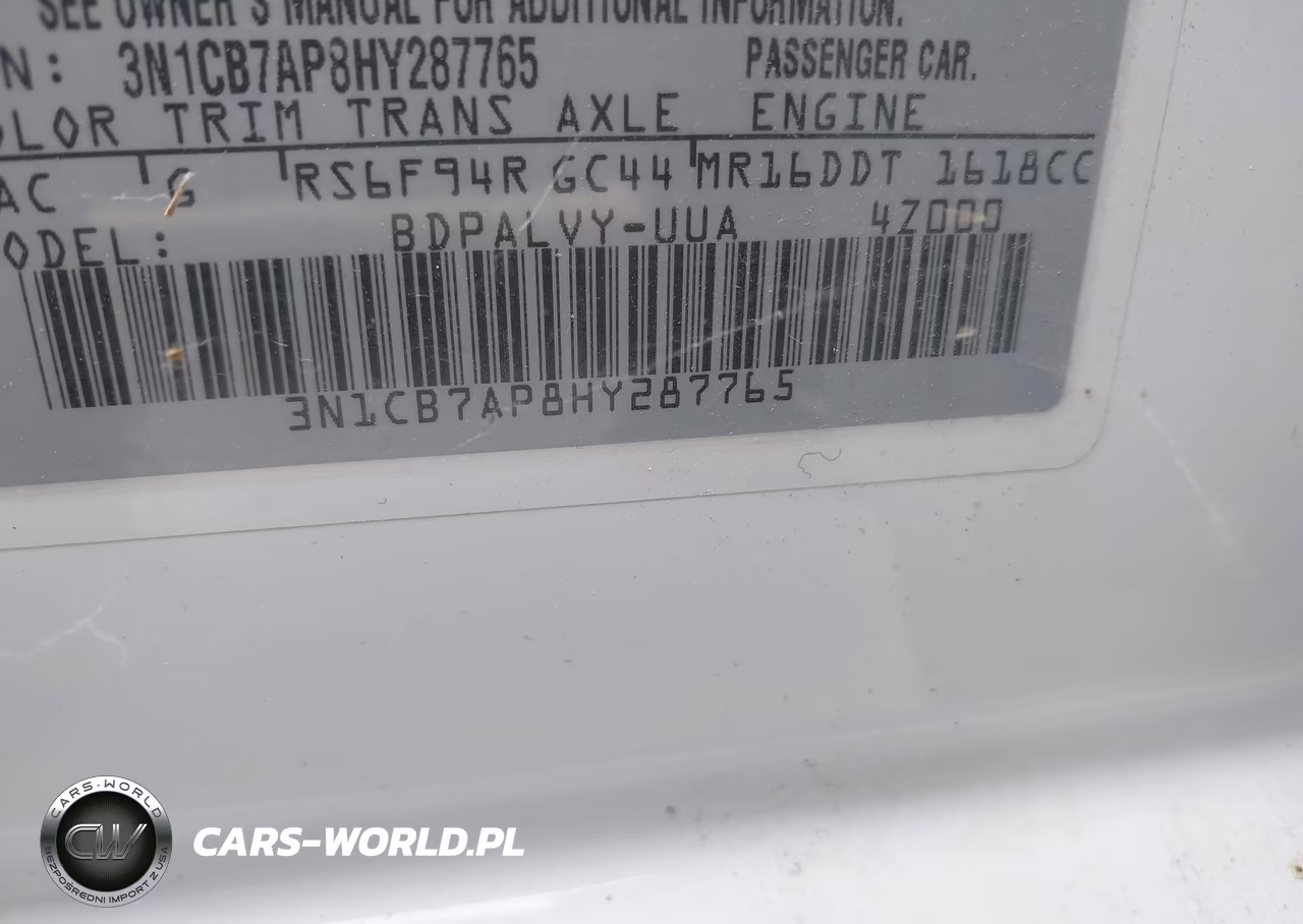 2017 Nissan Sentra Nismo VIN:3N1CB7AP8HY287765 - 9