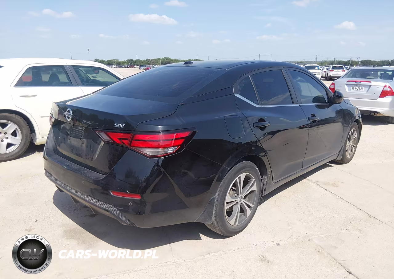 2021 Nissan Sentra Sv Xtronic Cvt VIN:3N1AB8CV0MY274673 - 4