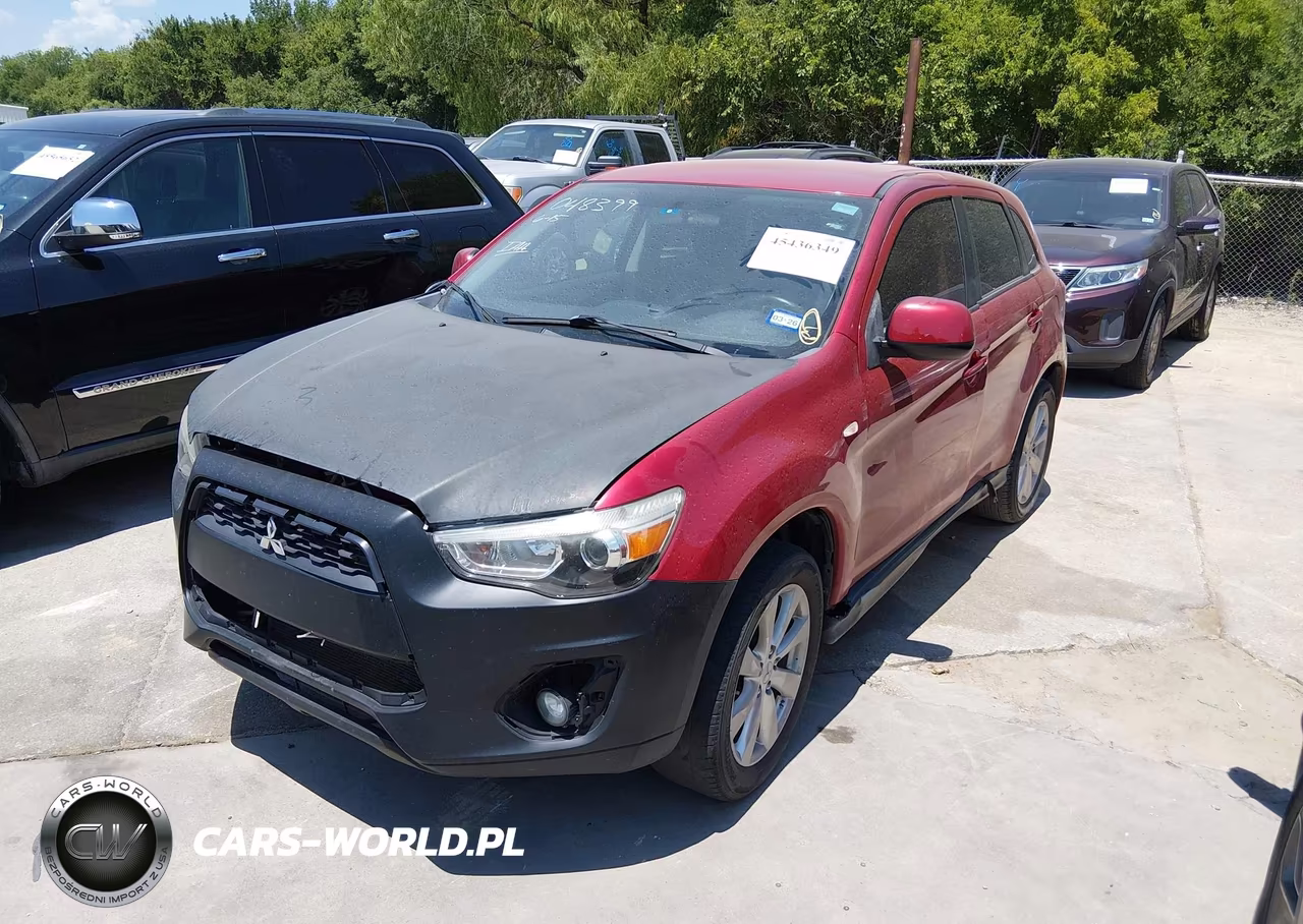 2015 Mitsubishi Outlander Sport Es VIN:4A4AP3AUXFE048399 - 2