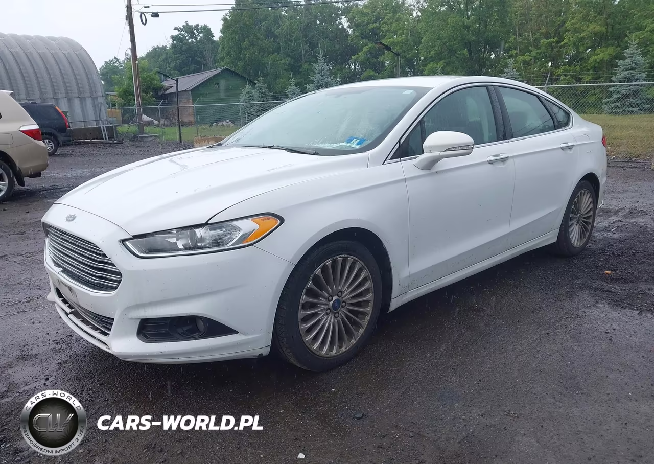 2016 Ford Fusion Titanium VIN:3FA6P0K91GR116714 - 2