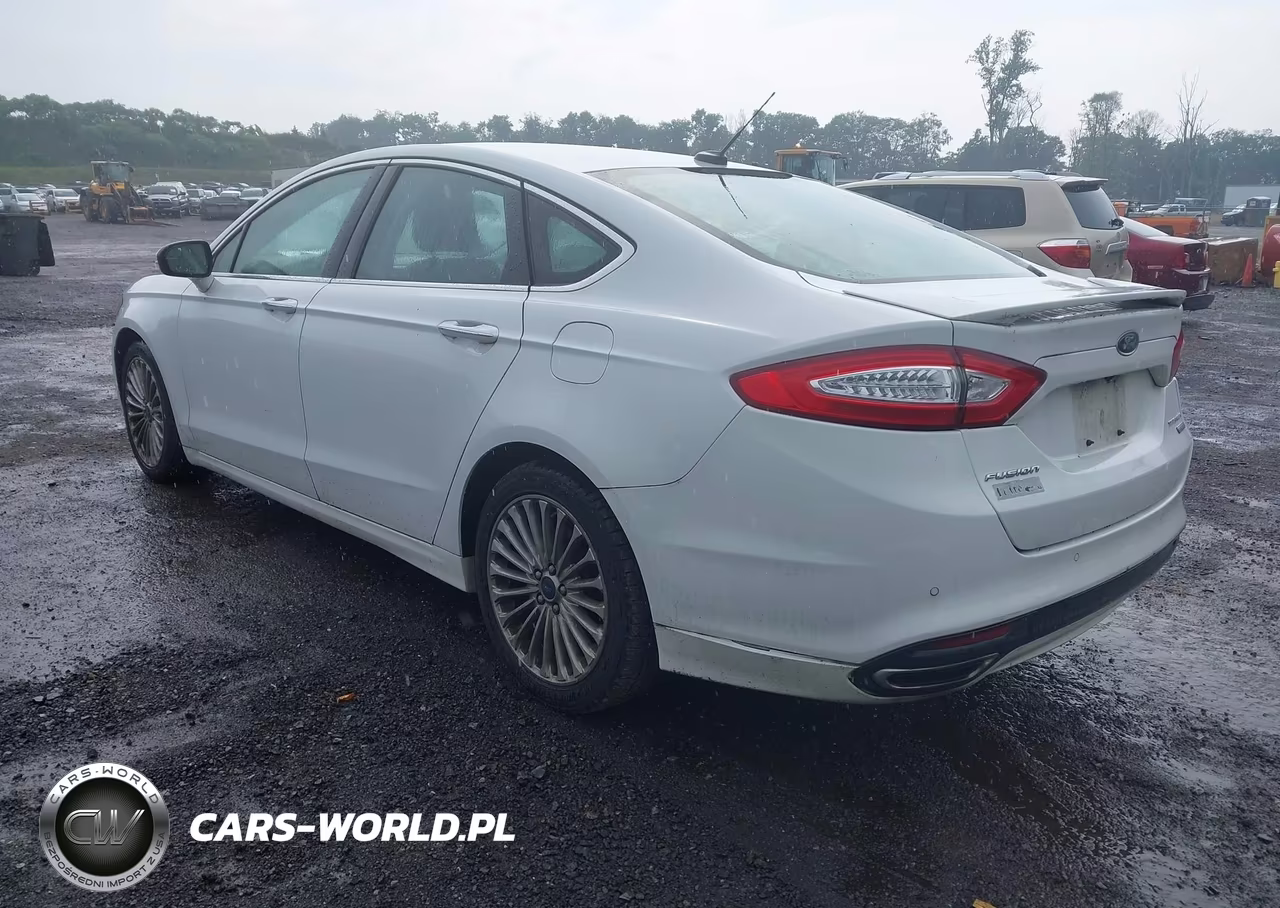 2016 Ford Fusion Titanium VIN:3FA6P0K91GR116714 - 3