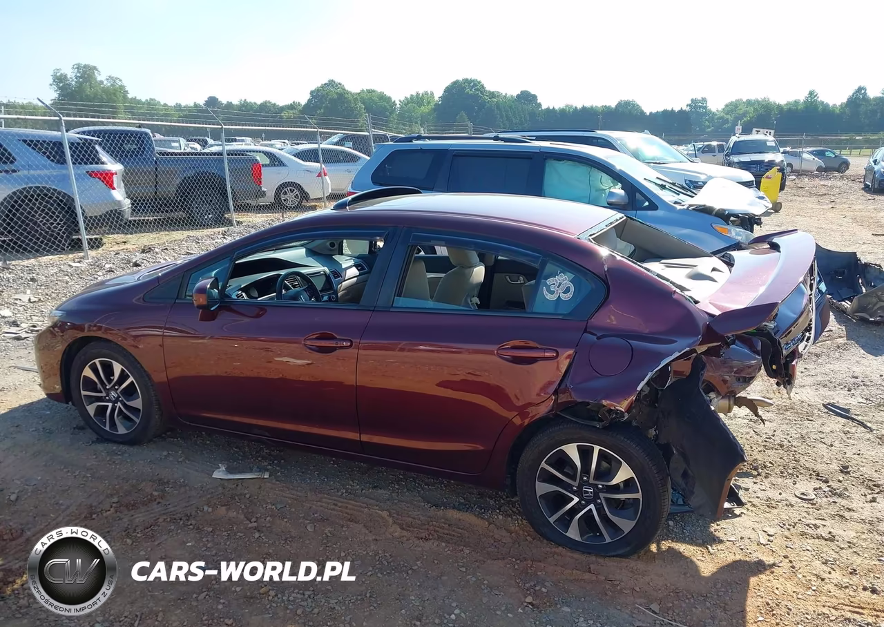 2015 Honda Civic Ex VIN:19XFB2F84FE064863 - 14