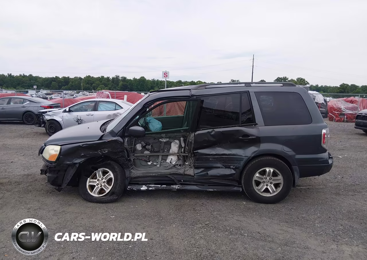 2003 Honda Pilot Ex-L VIN:2HKYF18513H550077 - 15