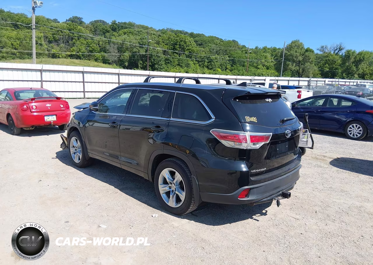 2015 Toyota Highlander Limited Platinum V6 VIN:5TDDKRFH4FS223743 - 3