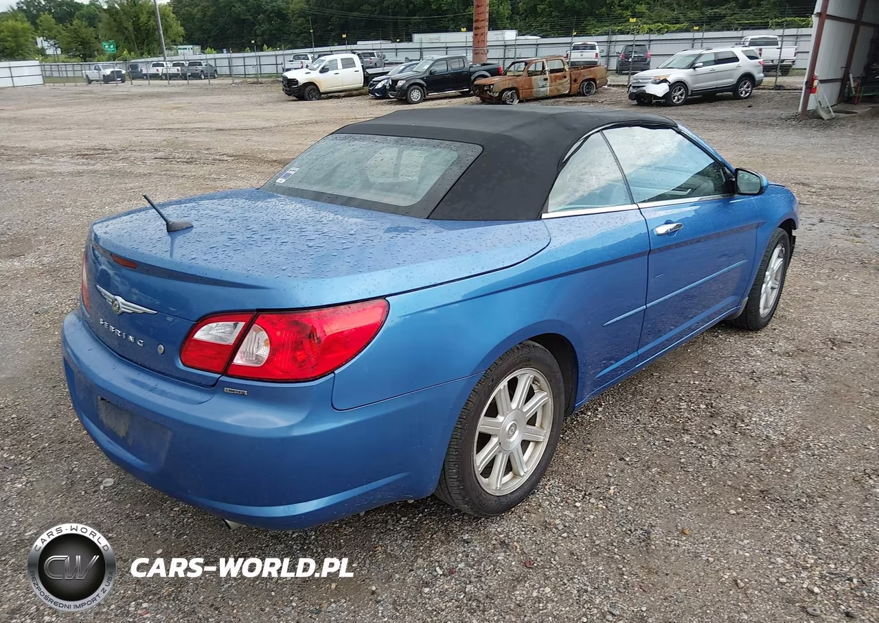 2008 Chrysler Sebring Limited VIN:1C3LC65M98N264601 - 4