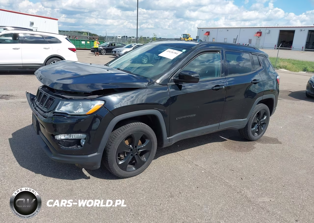 2020 Jeep Compass Altitude 4X4 VIN:3C4NJDBB2LT204895 - 2