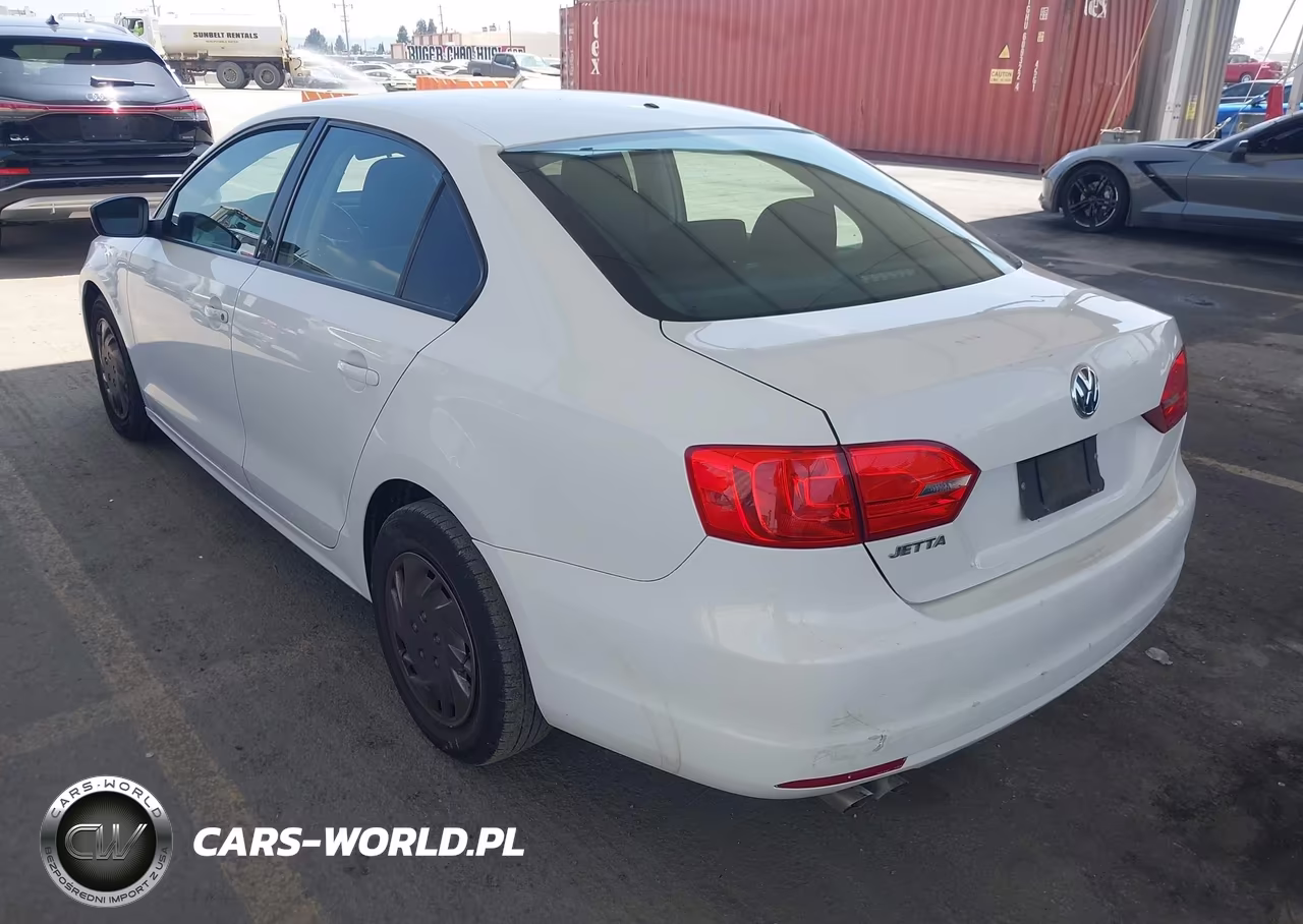2013 Volkswagen Jetta 2.0L S VIN:3VW2K7AJ0DM295801 - 3