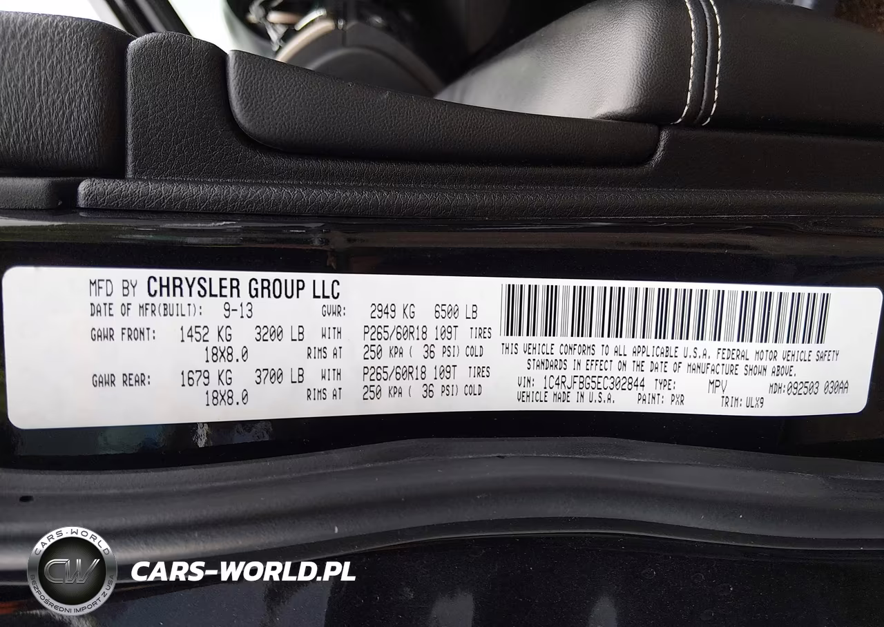 2014 Jeep Grand Cherokee Limited VIN:1C4RJFBG5EC302844 - 9