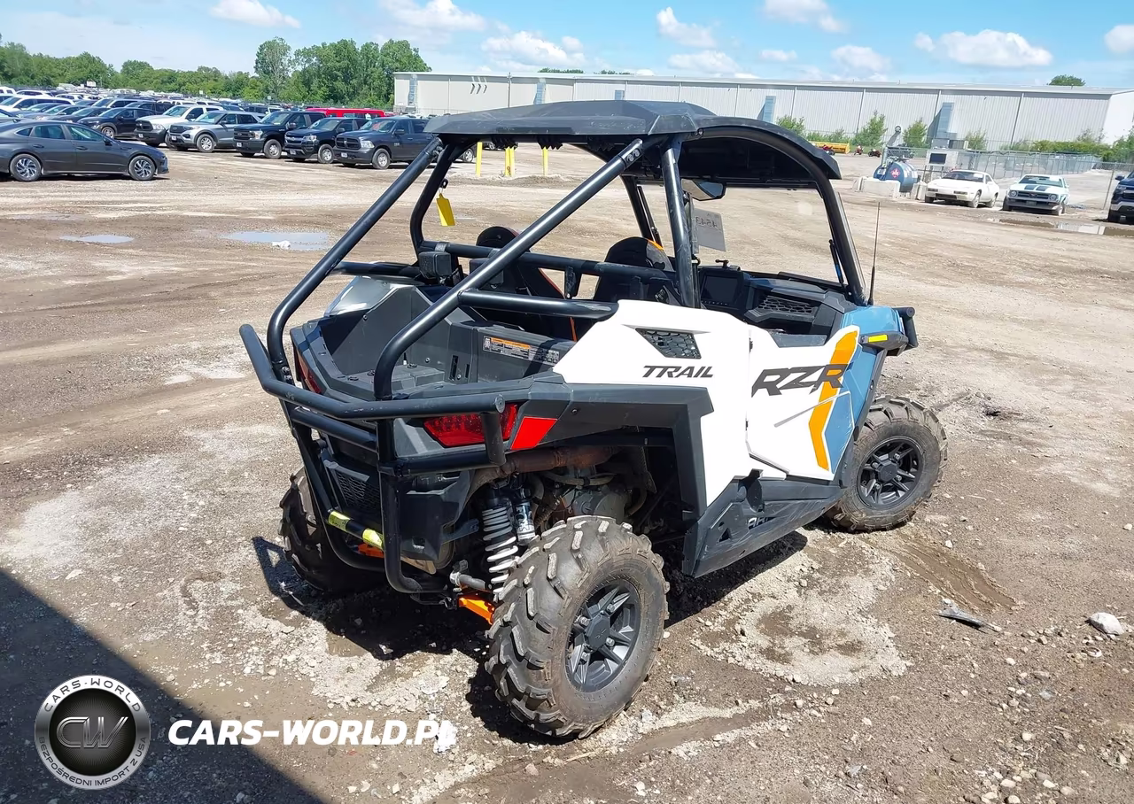 2024 Polaris Rzr Trail Ultimate VIN:3NSA5K87XRH091332 - 4