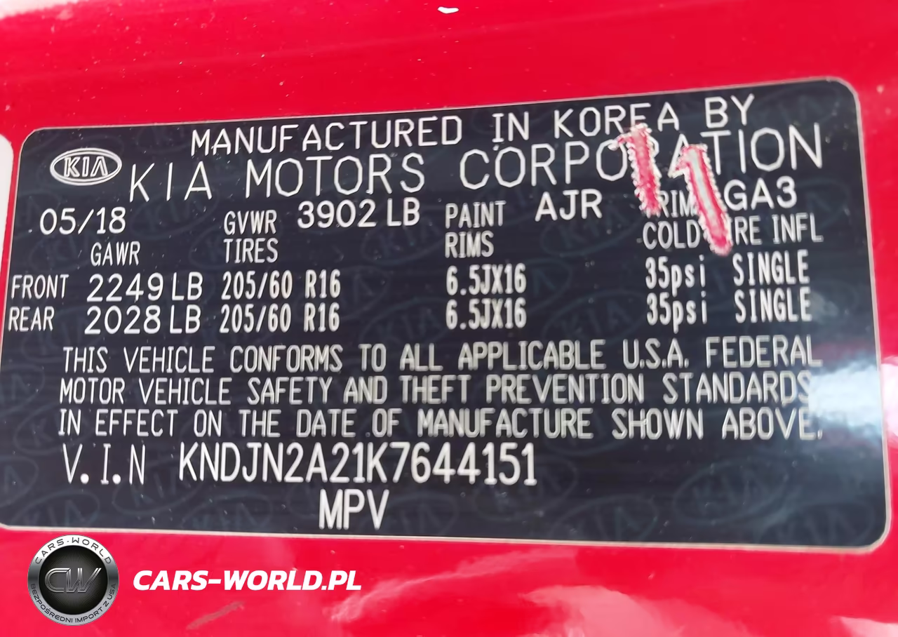 2019 Kia Soul VIN:KNDJN2A21K7644151 - 9