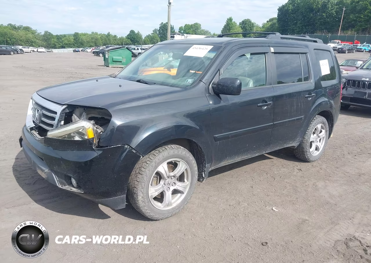 2013 Honda Pilot Ex-L VIN:5FNYF4H52DB040807 - 2
