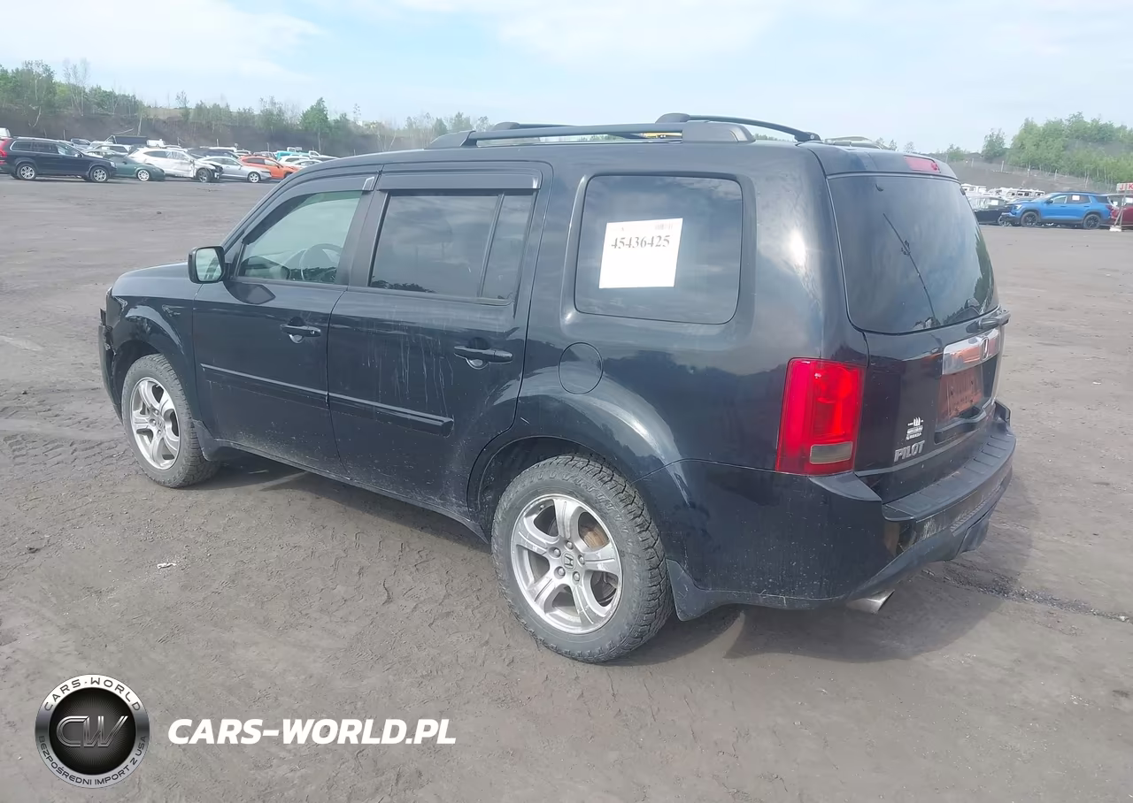 2013 Honda Pilot Ex-L VIN:5FNYF4H52DB040807 - 3