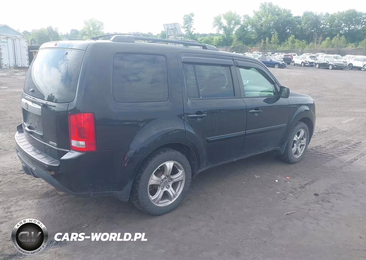 2013 Honda Pilot Ex-L VIN:5FNYF4H52DB040807 - 4