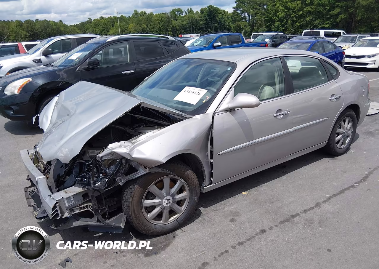 2008 Buick Lacrosse Cxl VIN:2G4WD582781139474 - 2