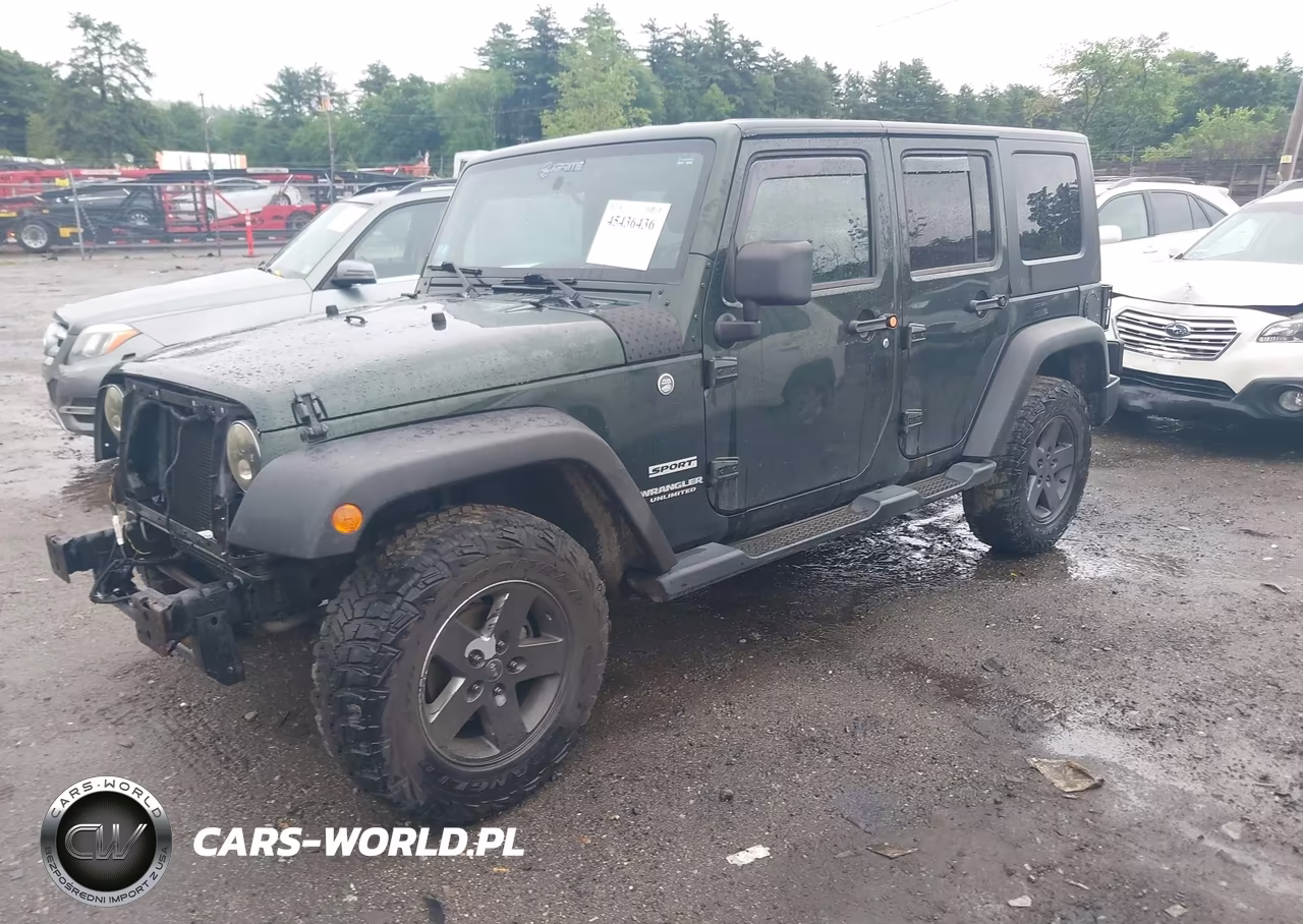 2010 Jeep Wrangler Unlimited Sport VIN:1J4BA3H12AL127542 - 2