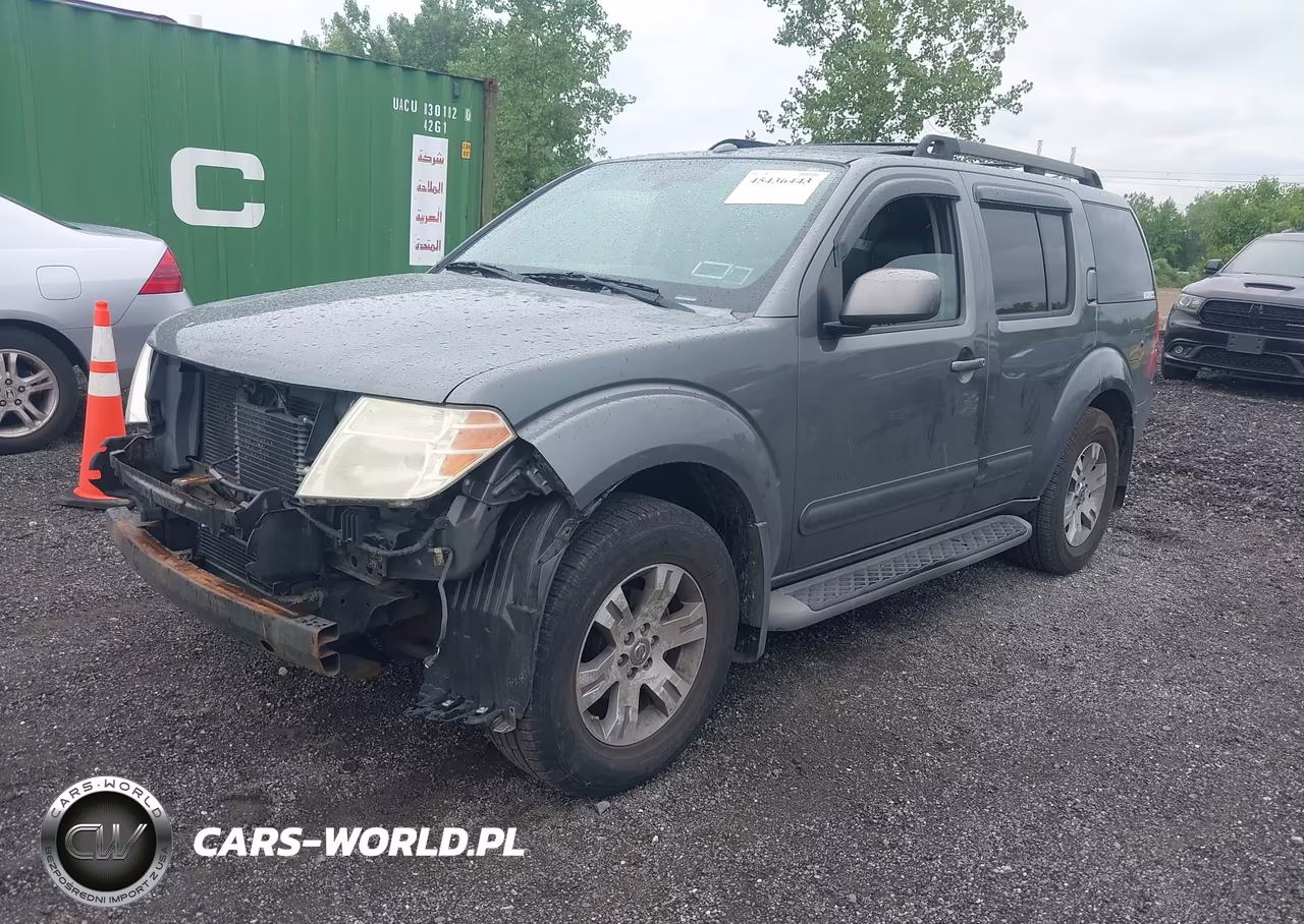 2009 Nissan Pathfinder Se VIN:5N1AR18B79C607610 - 2