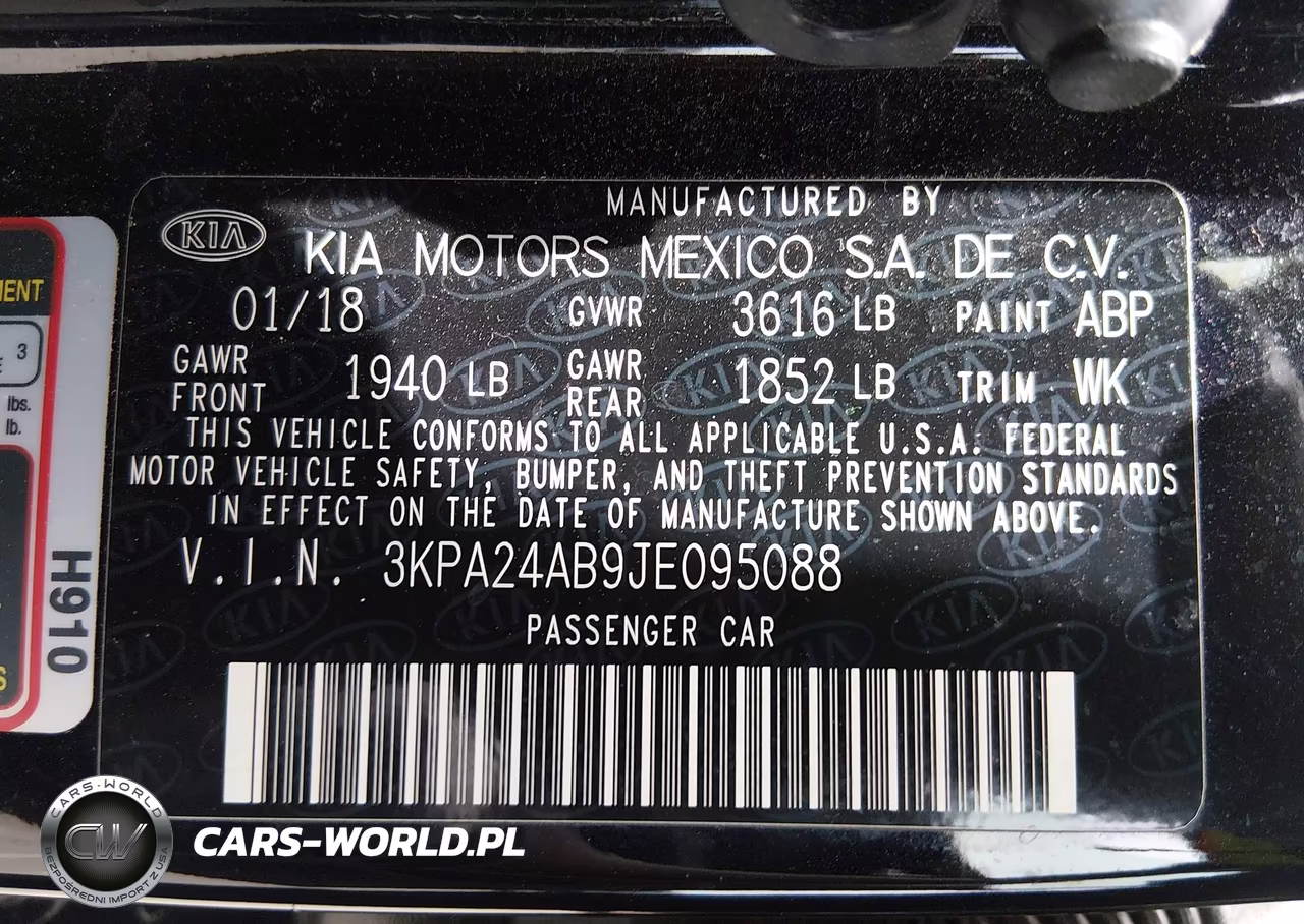 2018 Kia Rio S VIN:3KPA24AB9JE095088 - 9