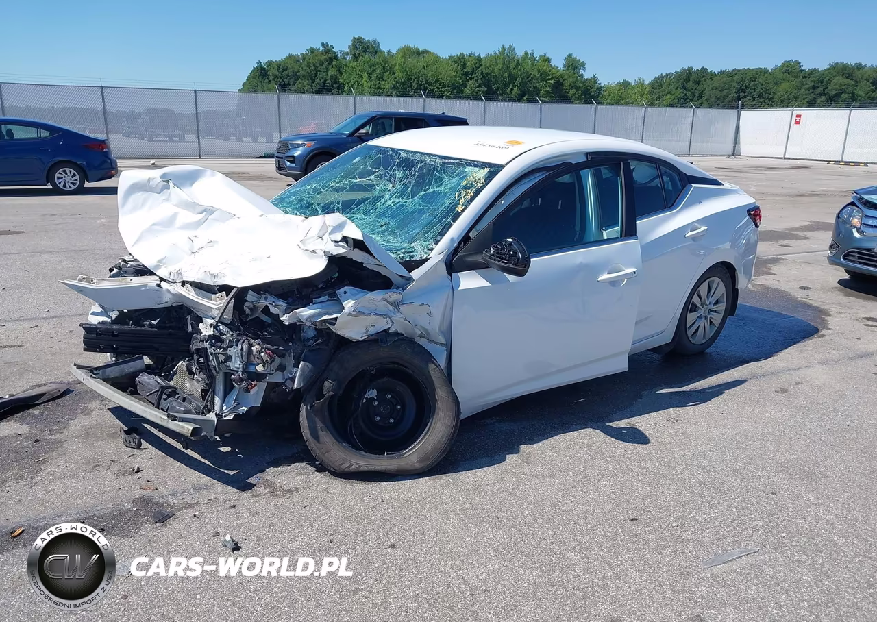 2022 Nissan Sentra S Xtronic Cvt VIN:3N1AB8BV5NY281573 - 2