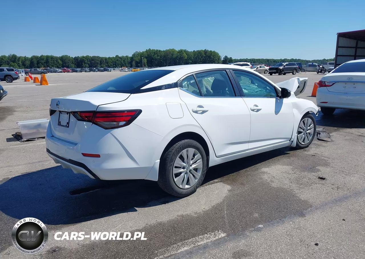2022 Nissan Sentra S Xtronic Cvt VIN:3N1AB8BV5NY281573 - 4