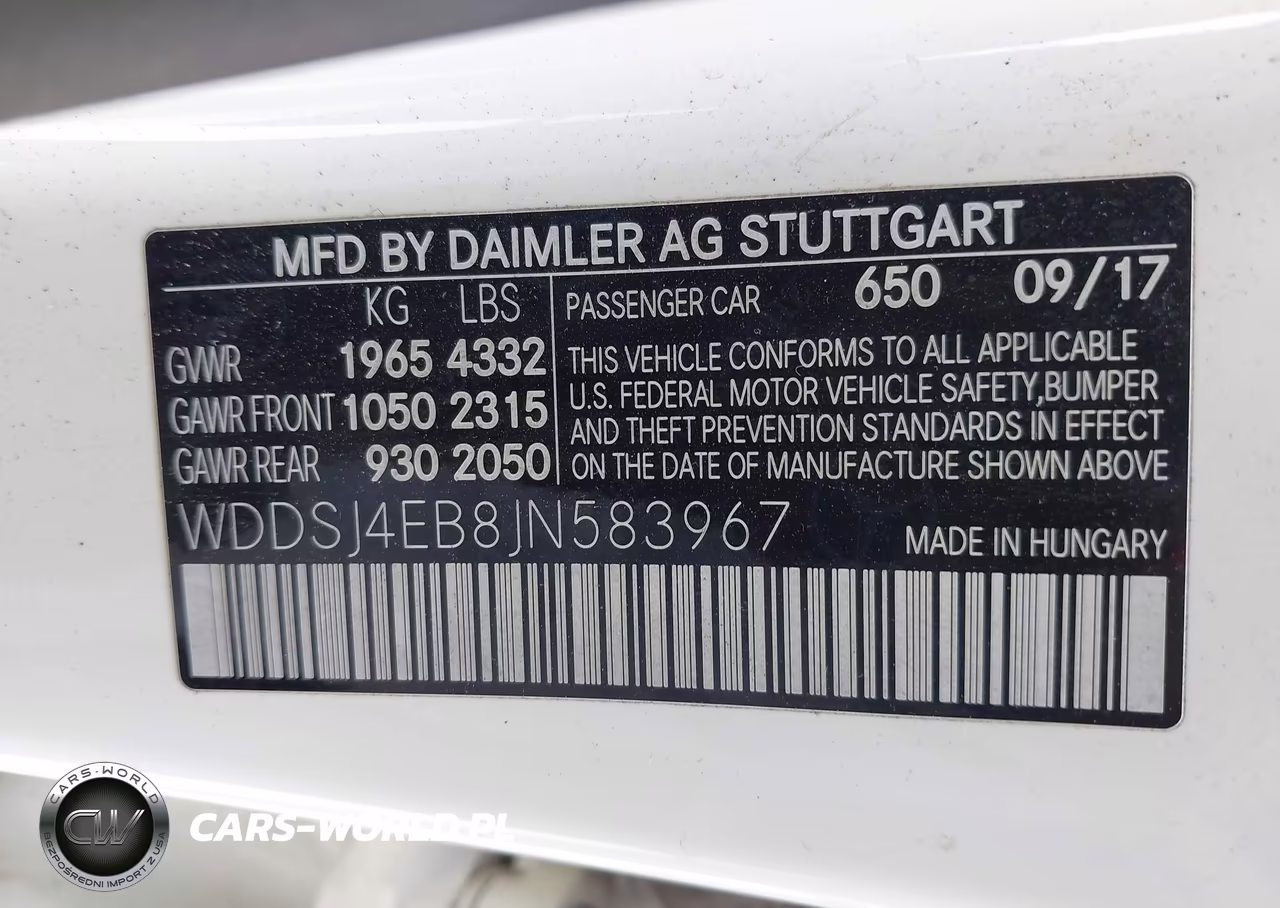 2018 Mercedes-Benz Cla 250 VIN:WDDSJ4EB8JN583967 - 9
