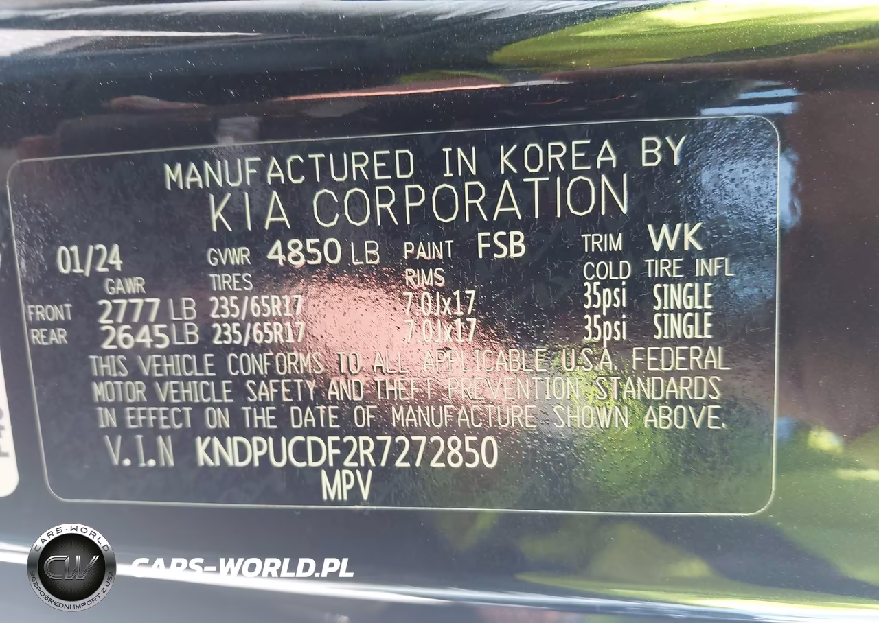 2024 Kia Sportage Lx VIN:KNDPUCDF2R7272850 - 9