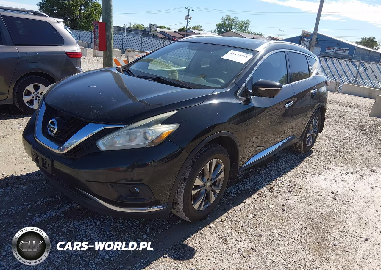 2015 Nissan Murano Sl VIN:5N1AZ2MH7FN214271 - 2