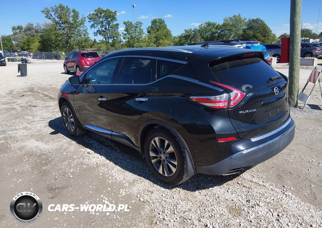 2015 Nissan Murano Sl VIN:5N1AZ2MH7FN214271 - 3