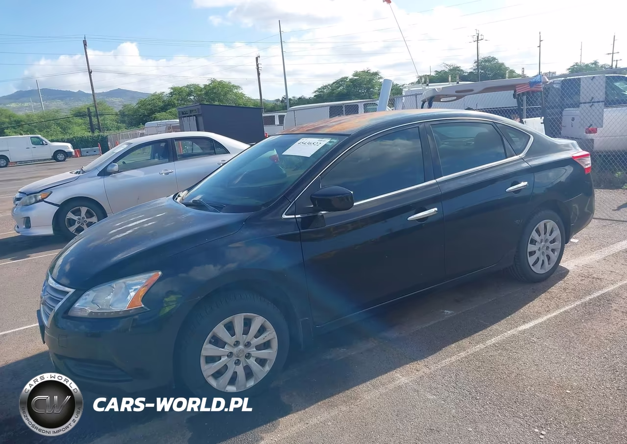 2014 Nissan Sentra Sv VIN:3N1AB7AP6EY284852 - 2