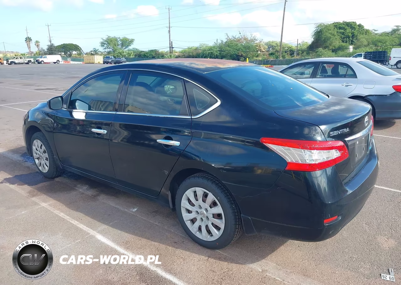 2014 Nissan Sentra Sv VIN:3N1AB7AP6EY284852 - 3