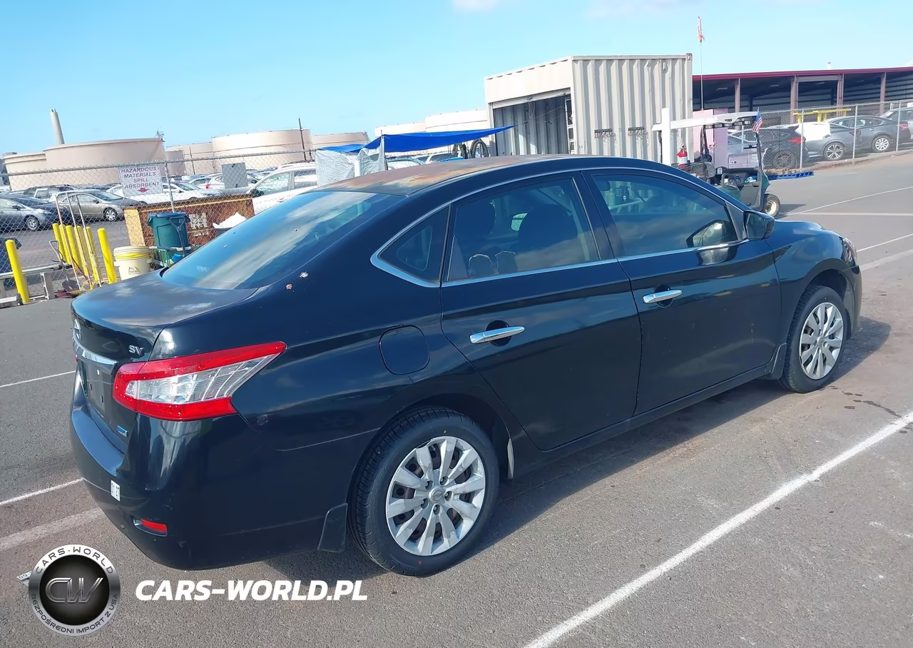 2014 Nissan Sentra Sv VIN:3N1AB7AP6EY284852 - 4