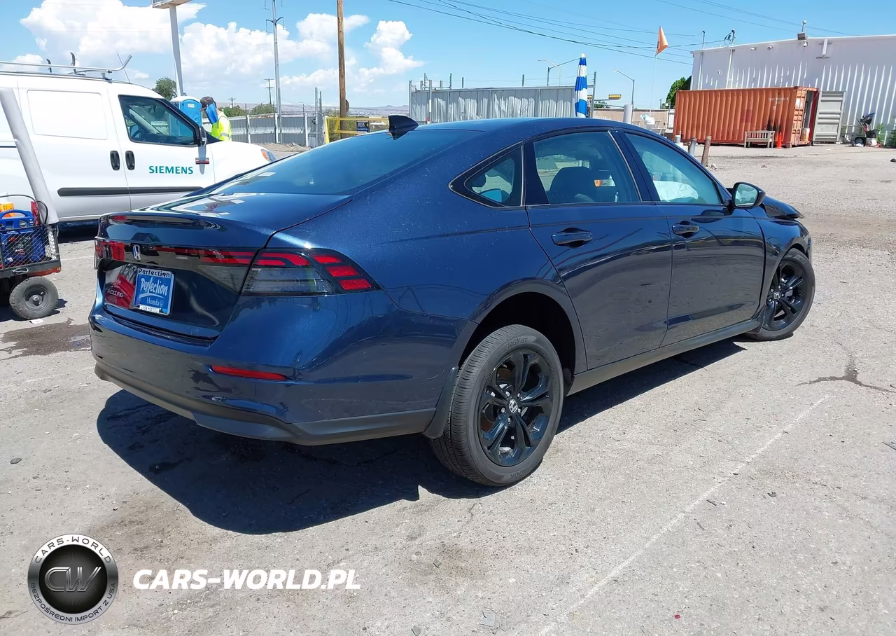 2025 Honda Accord Se VIN:1HGCY1F44SA075255 - 4