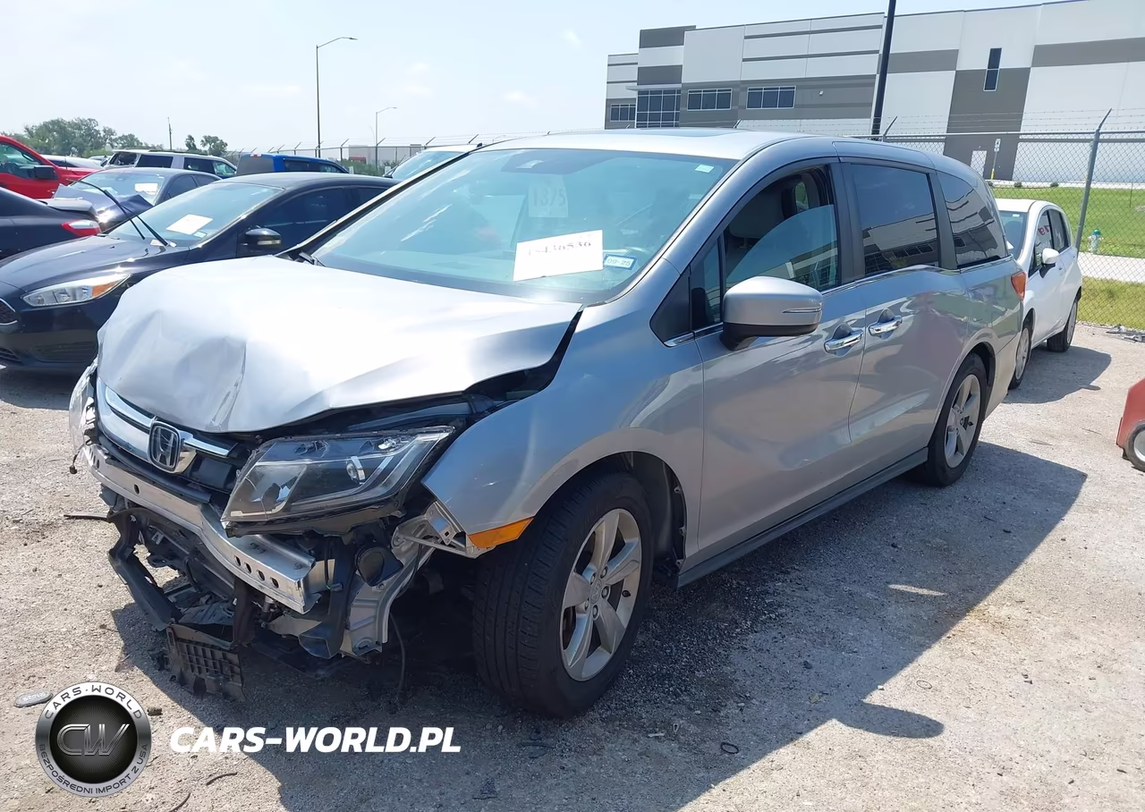 2020 Honda Odyssey Ex-L-Ex-L W-Navi Res VIN:5FNRL6H77LB063976 - 2