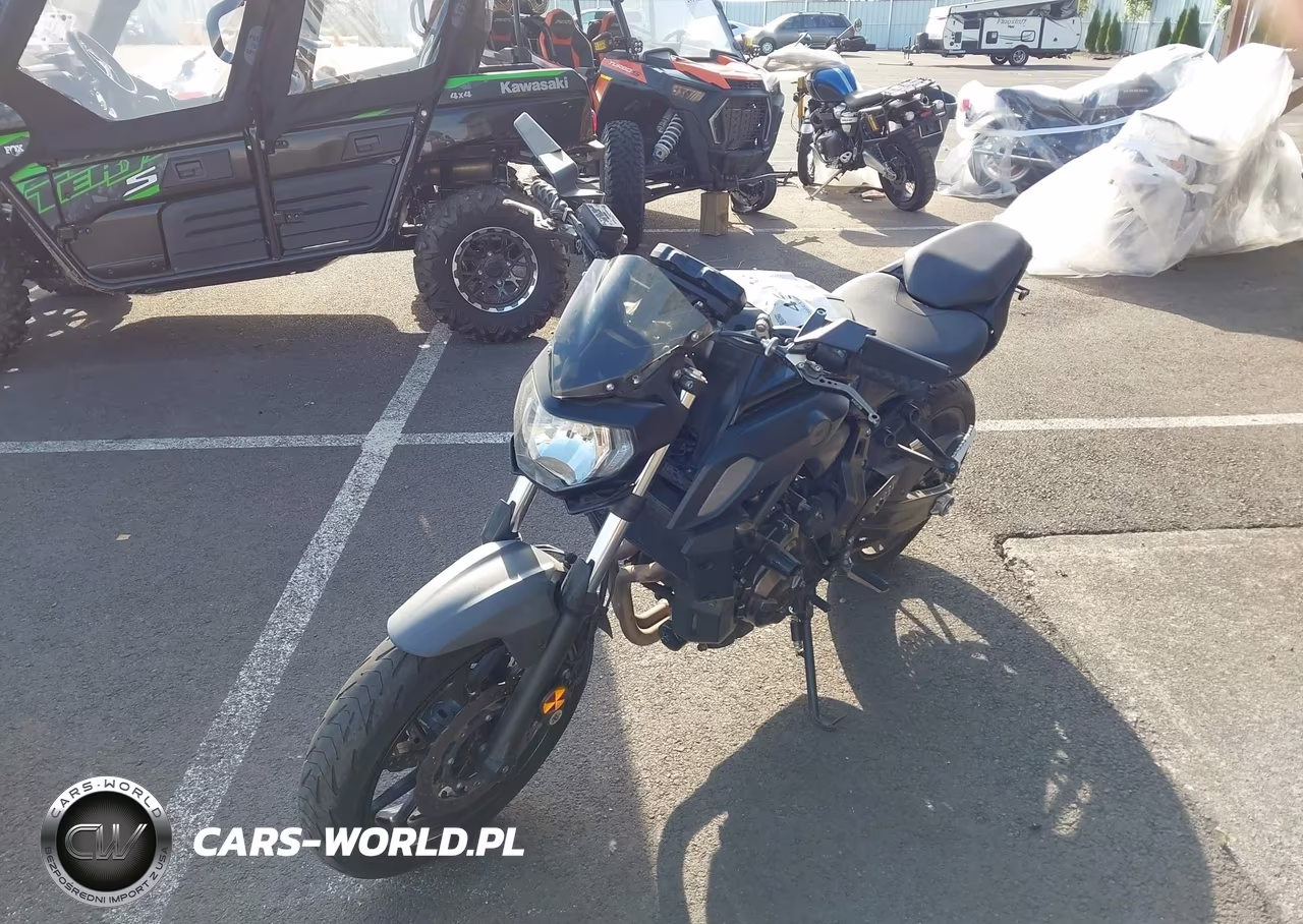 2019 Yamaha Mt07 VIN:JYARM27E9KA005568 - 2