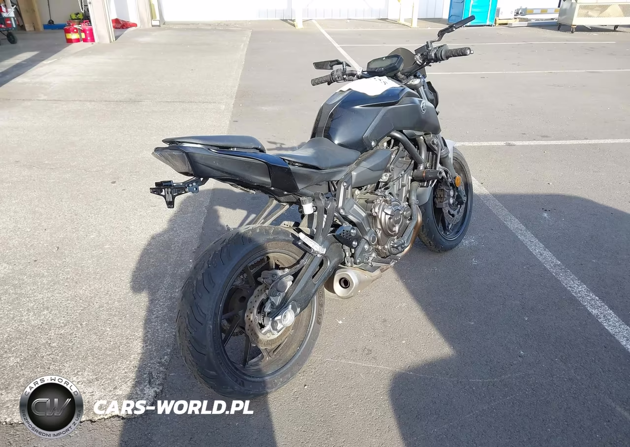2019 Yamaha Mt07 VIN:JYARM27E9KA005568 - 4