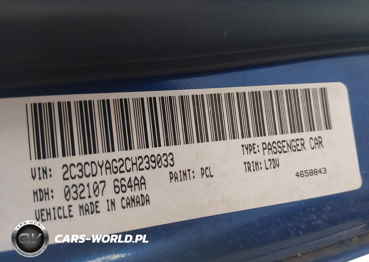 2012 Dodge Challenger Sxt VIN:2C3CDYAG2CH239033 - 9