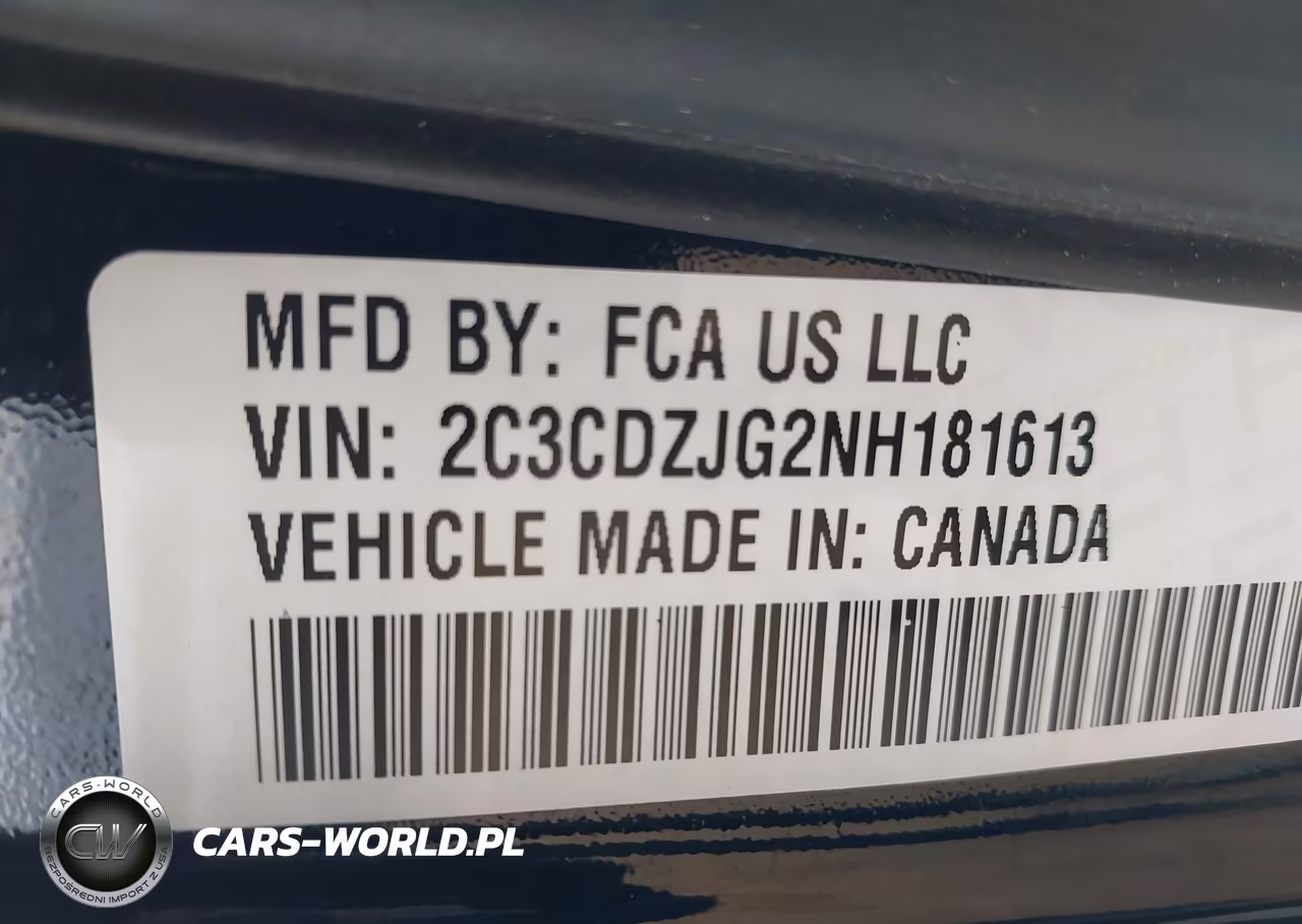 2022 Dodge Challenger Gt VIN:2C3CDZJG2NH181613 - 9