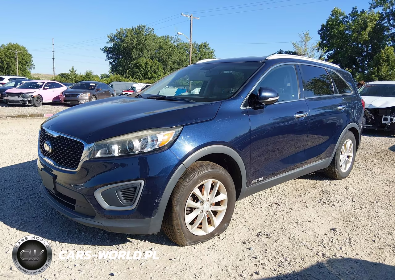 2016 Kia Sorento 3.3L Lx VIN:5XYPGDA56GG161095 - 2
