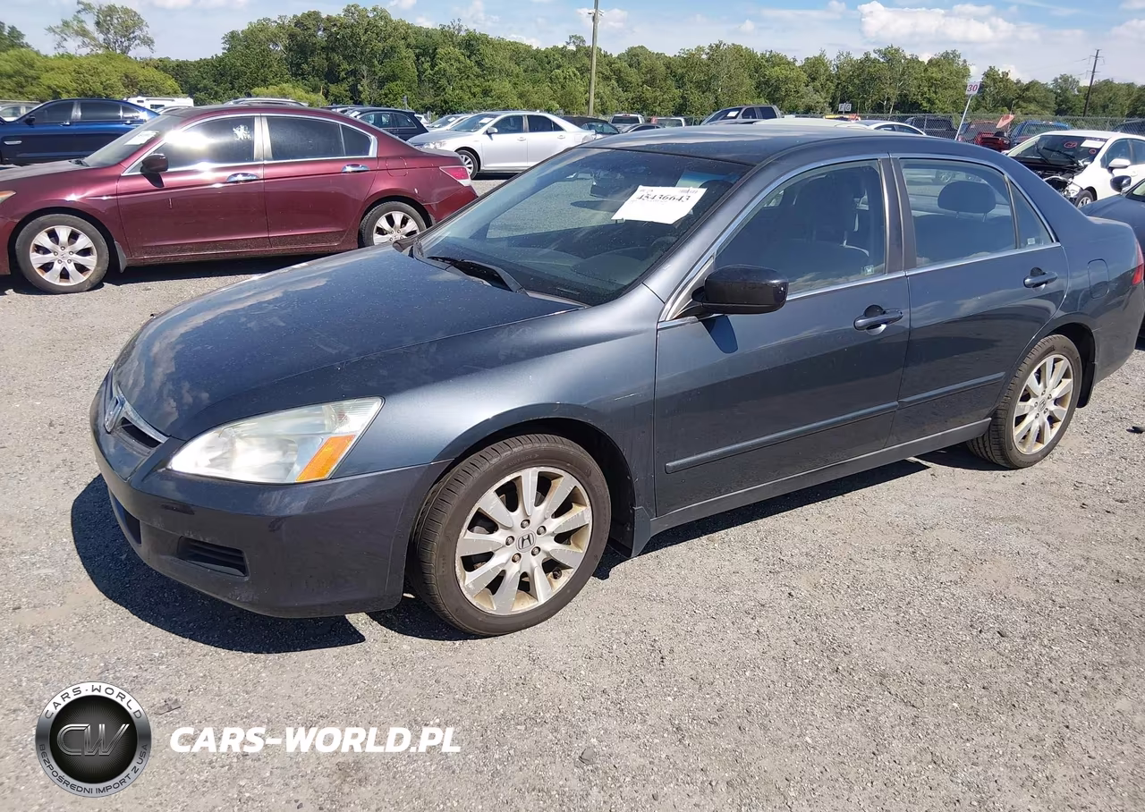 2007 Honda Accord 3.0 Se VIN:1HGCM66437A078695 - 2