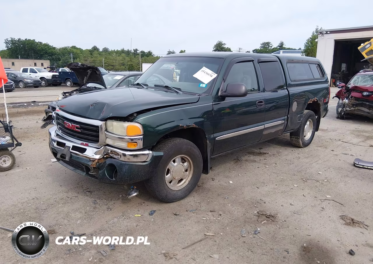 2003 GMC Sierra 1500 Sle VIN:2GTEK19V031187642 - 2
