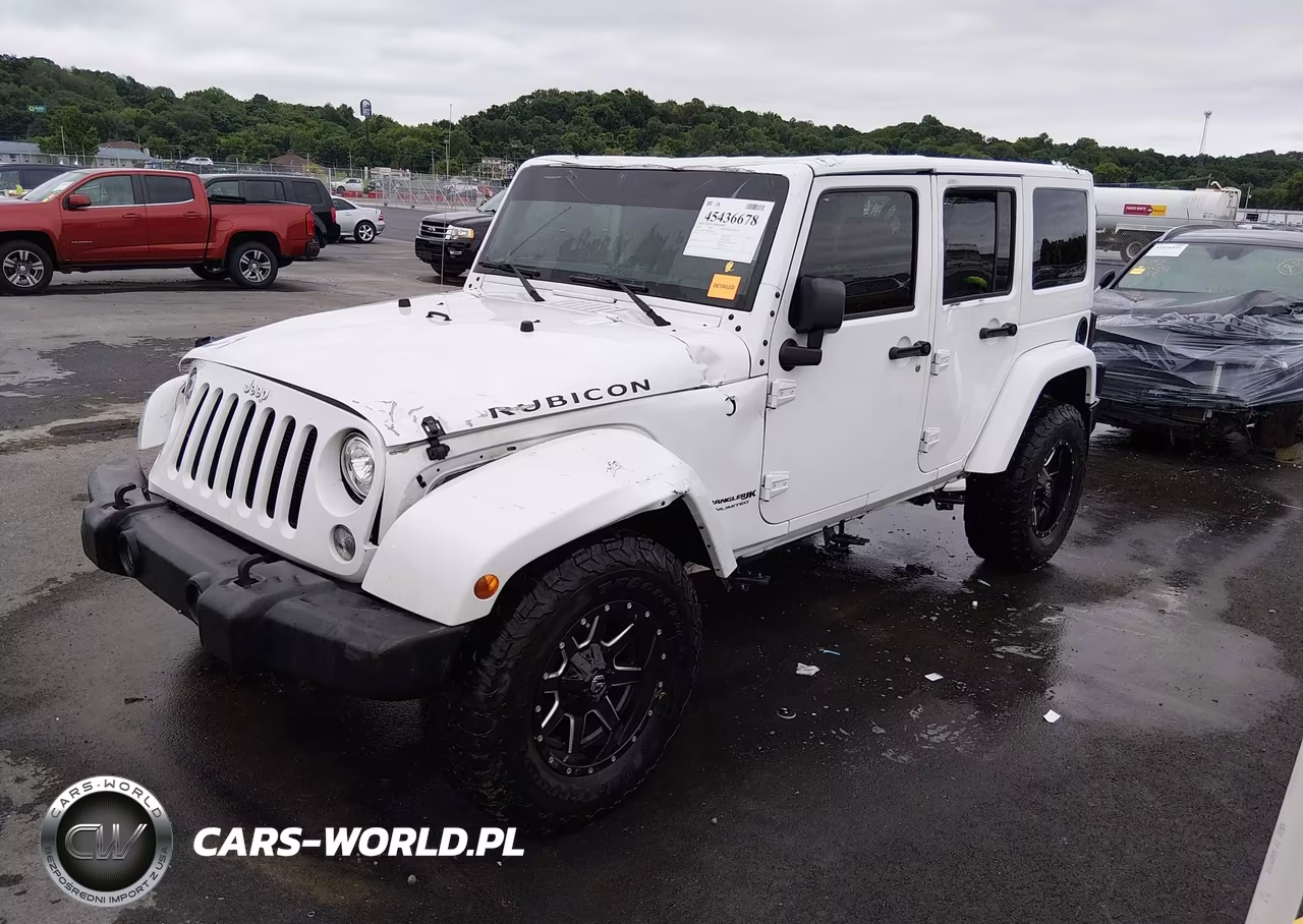 2018 Jeep Wrangler Jk Unlimited Rubicon 4X4 VIN:1C4BJWFG6JL832858 - 2
