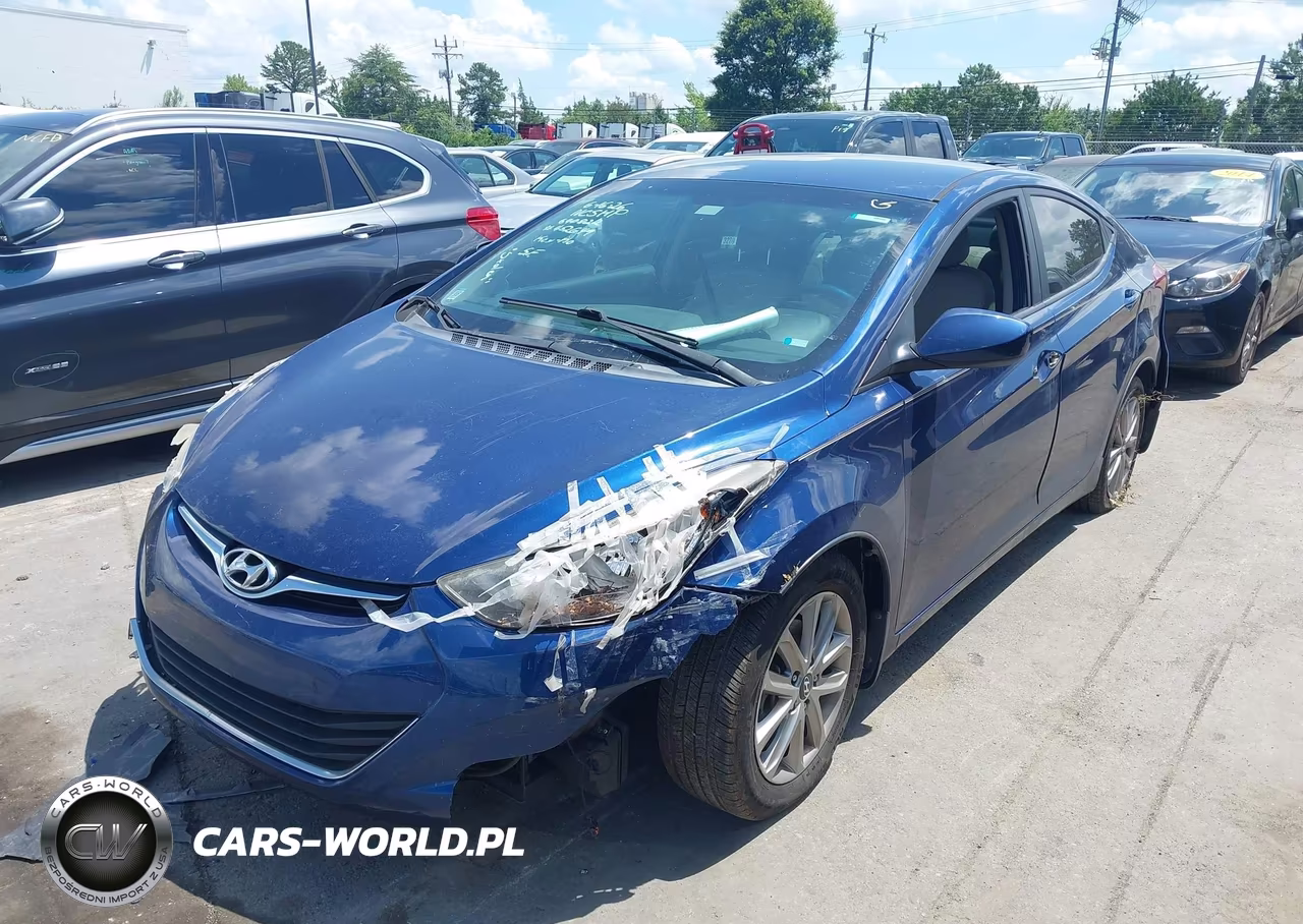 2015 Hyundai Elantra Se VIN:5NPDH4AE8FH640822 - 2