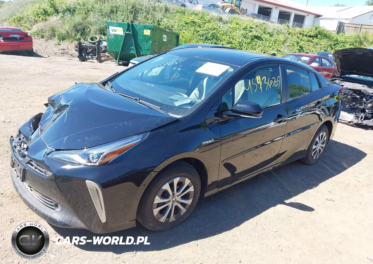 2019 Toyota Prius Le VIN:JTDL9RFU1K3012130 - 2