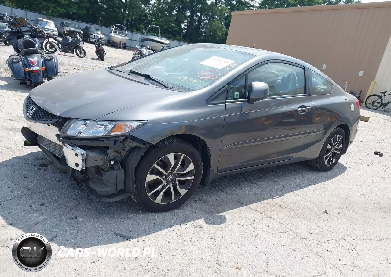2013 Honda Civic Ex VIN:2HGFG3B80DH529381 - 2