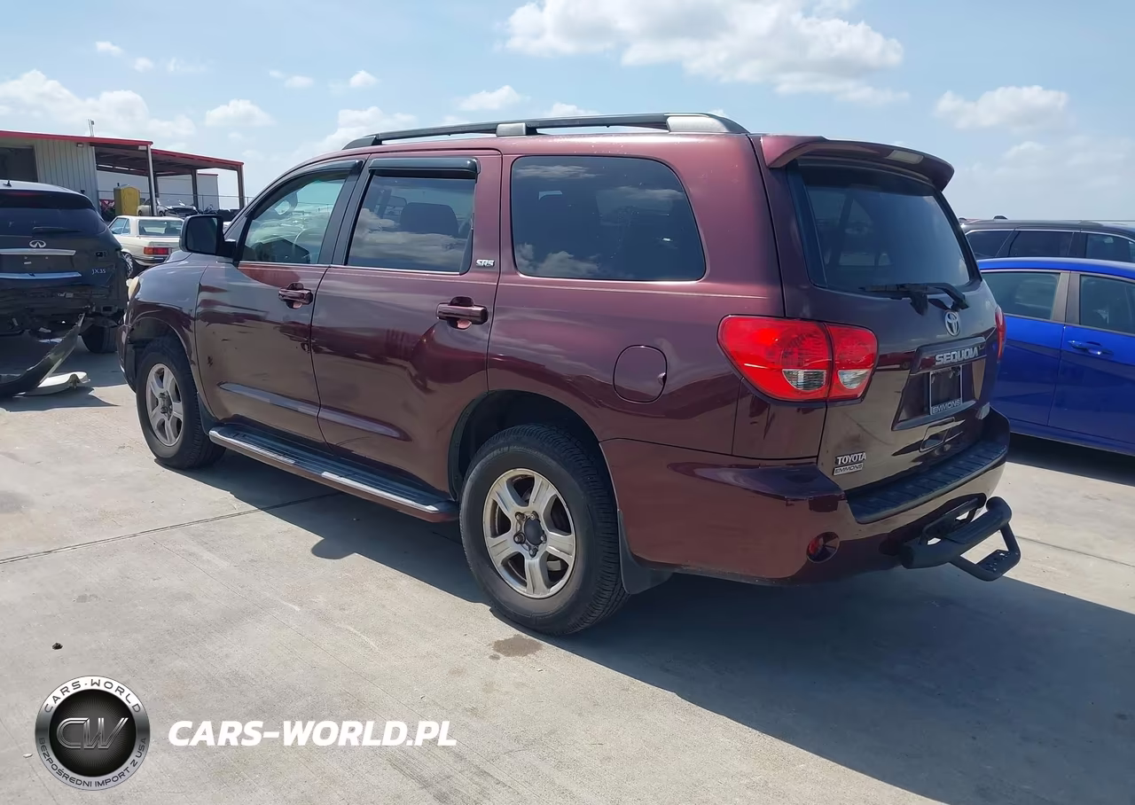2008 Toyota Sequoia Sr5 5.7L V8 VIN:5TDBY64A98S023325 - 3