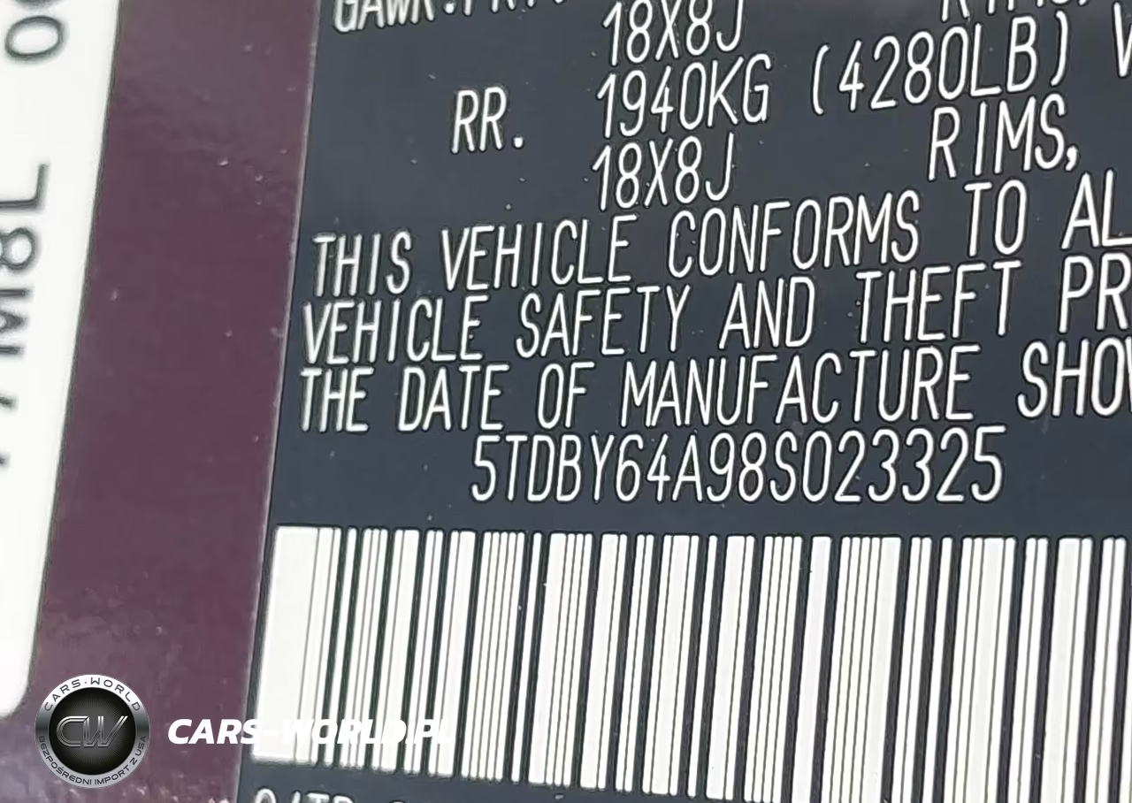 2008 Toyota Sequoia Sr5 5.7L V8 VIN:5TDBY64A98S023325 - 9