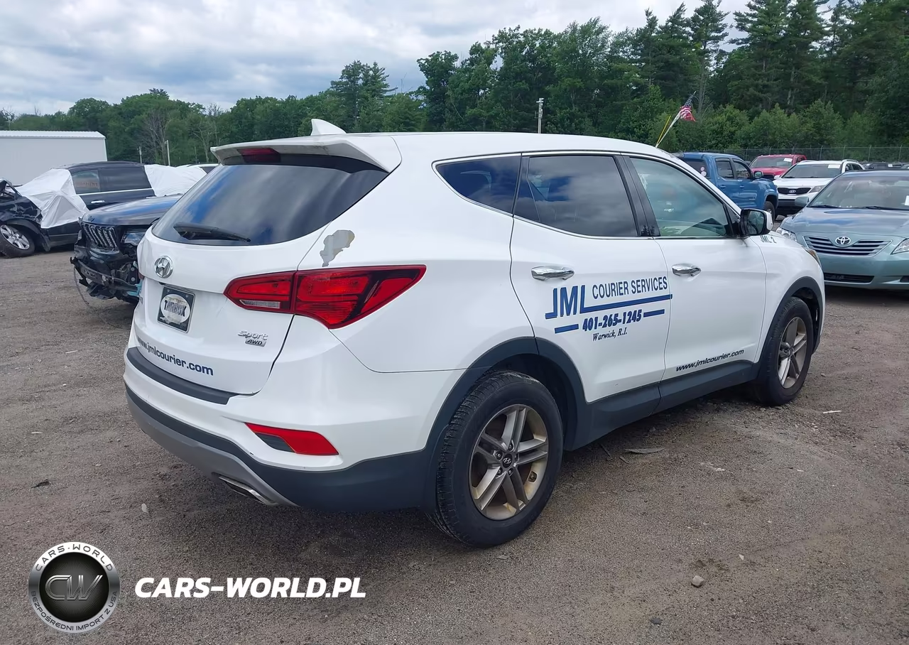 2017 Hyundai Santa Fe Sport 2.4L VIN:5NMZTDLB4HH016541 - 4