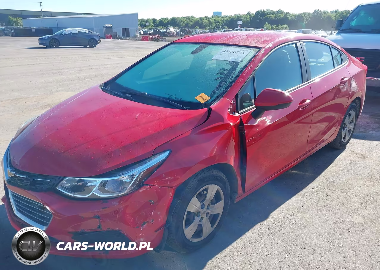 2018 Chevrolet Cruze Ls Auto VIN:1G1BC5SM7J7106685 - 2