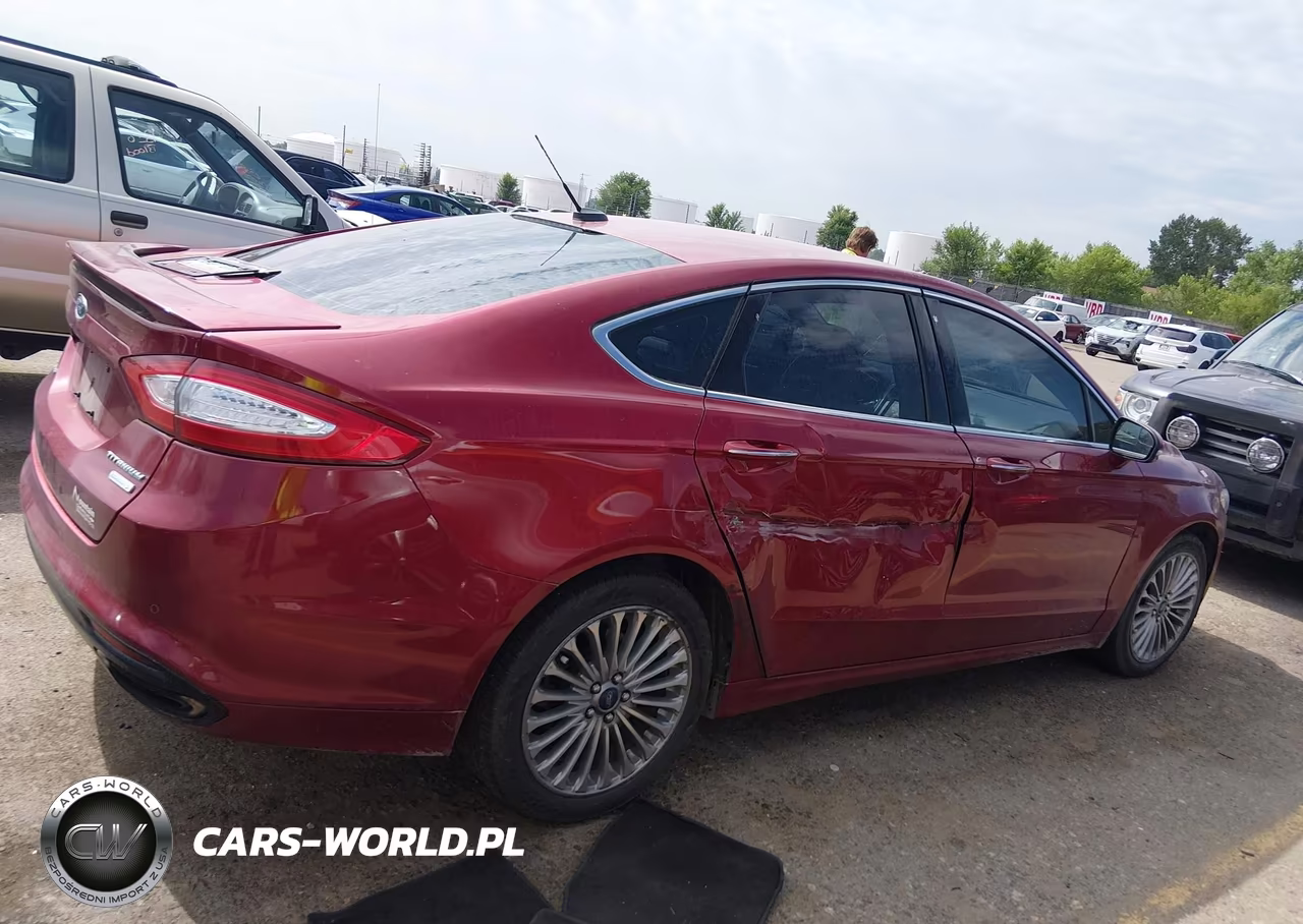 2016 Ford Fusion Titanium VIN:3FA6P0K91GR118964 - 13