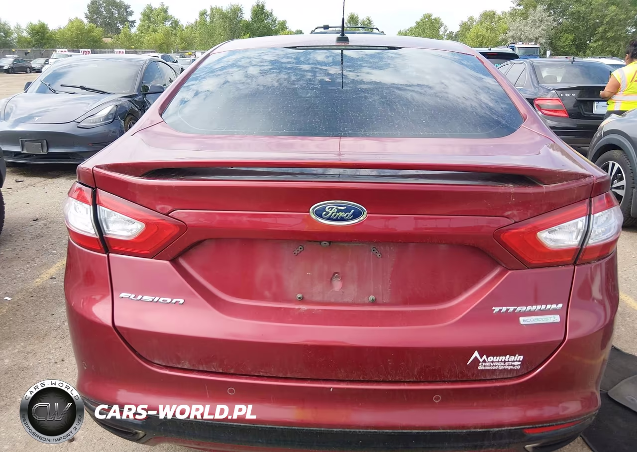 2016 Ford Fusion Titanium VIN:3FA6P0K91GR118964 - 16